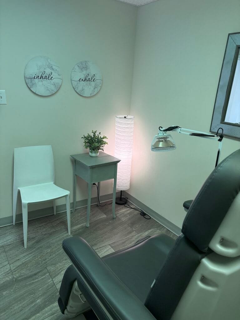 The Metal treatment room at Pocatello Creek Acupuncture